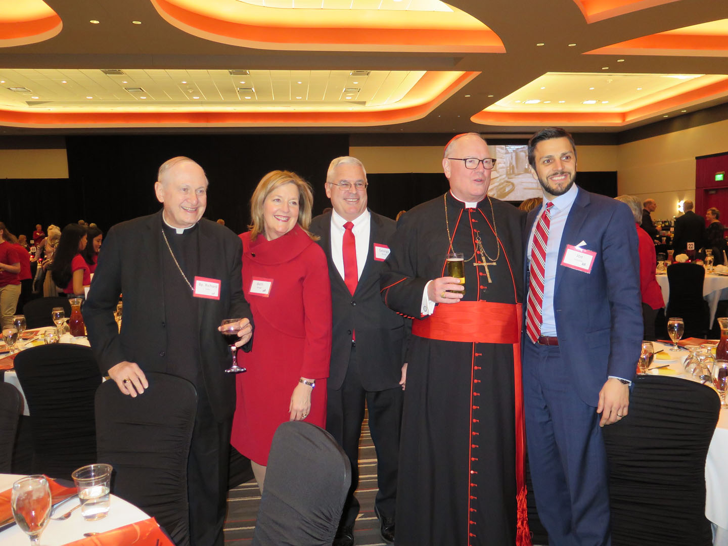 Cardinal Dolan - Sacred Heart Davenport - Red Dinner - 2019-02-07