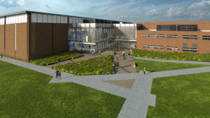 Contributed This is a rendition of the new Wellness and Recreation Center under construction at St. Ambrose University in Davenport.