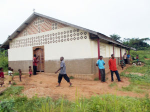 Contributed The newly completed St. Antoine Chapel in Demba, Democratic Republic of the Congo, Africa, is drawing visitors. The chapel is named in honor of St. Anthony Parish in Davenport, whose members raised the money to build the church.  