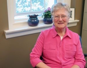 Sister Laura Goedken, OP, retired as director of development for the Diocese of Davenport July 18.
