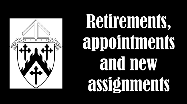 New assignments for priests, deacons
