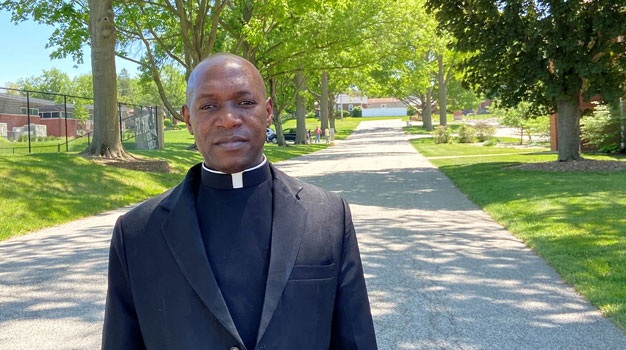 From Africa to Iowa: Father Adrian Ichaka’s story