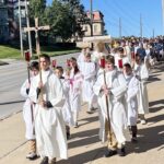 Taking faith to the streets: Notre Dame celebrates eucharistic  procession in downtown Burlington