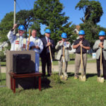 Ground is broken for new diocesan hall at cathedral