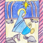 Washington youth reacts to Christmas card contest victory